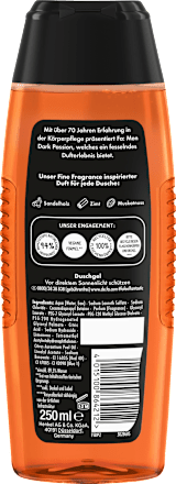 Douchegel Men Dark Passion 3-in-1, 250 ml