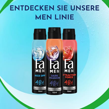 Deospray Men Dark Passion, 150 ml