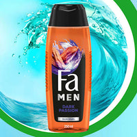 Duschgel Men Dark Passion 3in1, 250 ml