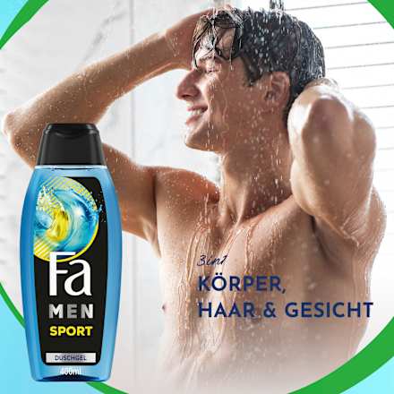 Duschgel Men Sport 3in1, 400 ml