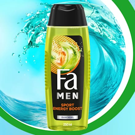 Duschgel Men Sport Energy Boost 3in1, 250 ml