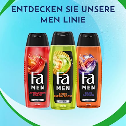 Duschgel Men Sport Energy Boost 3in1, 250 ml
