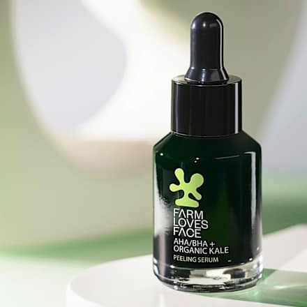 Peeling Serum AHA/BHA + Bio-Grünkohl, 28 ml Farm Loves Face