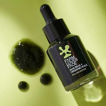 Peeling Serum AHA/BHA + Bio-Grünkohl, 28 ml Farm Loves Face