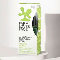 Peeling Serum AHA/BHA + Bio-Grünkohl, 28 ml Farm Loves Face