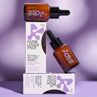 Slow Aging Retinal Serum + Biologisch Lijnzaad, 28 ml