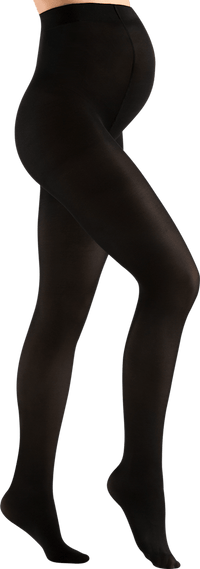 Fascino Schwangerschafts-Strumpfhose schwarz Gr. 46/48, 80 DEN, 1 St