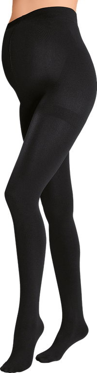 Fascino Schwangerschafts-Strumpfhose Thermo schwarz Gr. 38/40, 130 DEN, 1 St