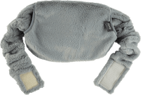 Wärmflasche Bauchtasche grau 0,8l, 1 St