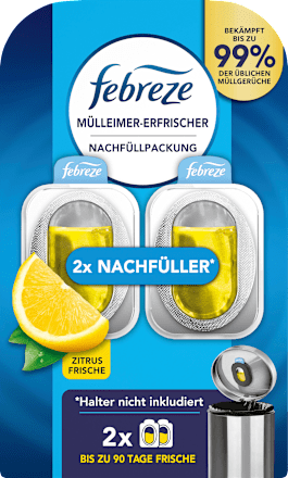 Mülleimererfrischer Nachfüller Zitrusfrische, 2 St