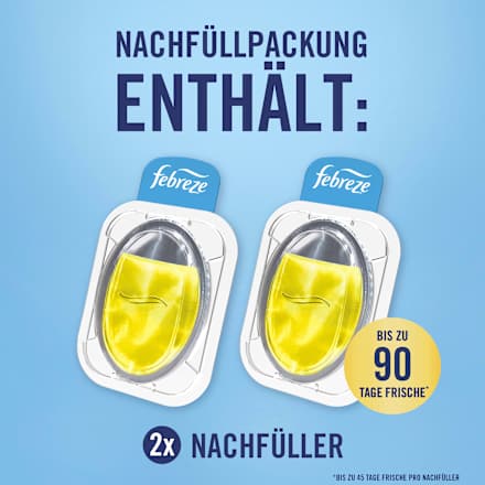 Mülleimererfrischer Nachfüller Zitrusfrische, 2 St