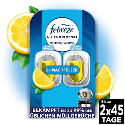 Mülleimererfrischer Nachfüller Zitrusfrische, 2 St