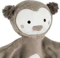 Handpuppe Eule, grau, 1 St