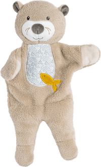 Handpuppe Otter, beige, 1 St