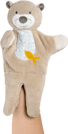 Handpuppe Otter, beige, 1 St