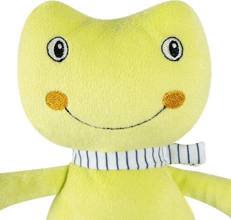 Kuscheltier Frosch
