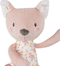 Kuscheltier Katze, rosa, 1 St