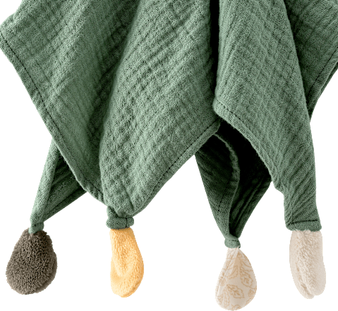 Schmusetuch Igel, grün, 1 St