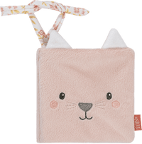 Softbilderbuch Katze, rosa