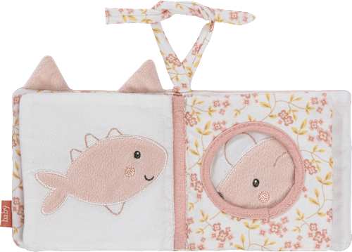 Softbilderbuch Katze, rosa