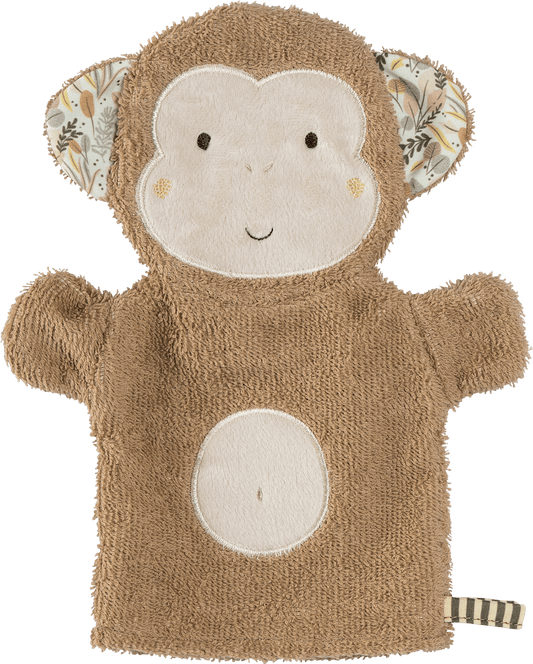 Gant de toilette singe fehn, 1 pce