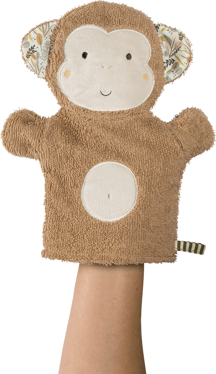 fehn Waschhandschuh Affe, 1 St