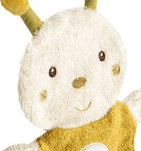 Washandje bij geel/wit, 1 st