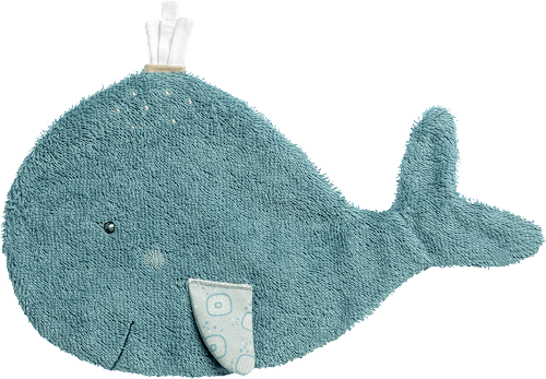 Waschhandschuh Wal, 1 St