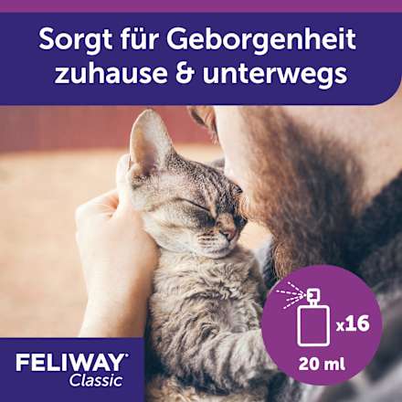 Ontspanningsspray "Classic", transportspray voor katten, 20 ml