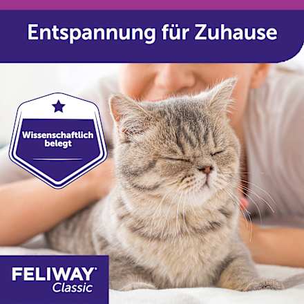 Navulverpakking voor feromoonverdamper "Classic" voor katten (3 stuks), 144 ml