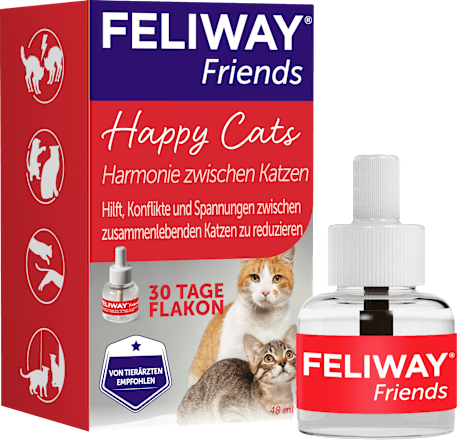 Nachfüllpack für Pheromonverdampfer "Friends" für Katzen (1 Stück), 48 ml