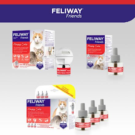 Navulverpakking voor feromoonverdamper "Friends" voor katten (1 stuk), 48 ml