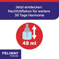 Navulverpakking voor feromoonverdamper "Friends" voor katten (1 stuk), 48 ml
