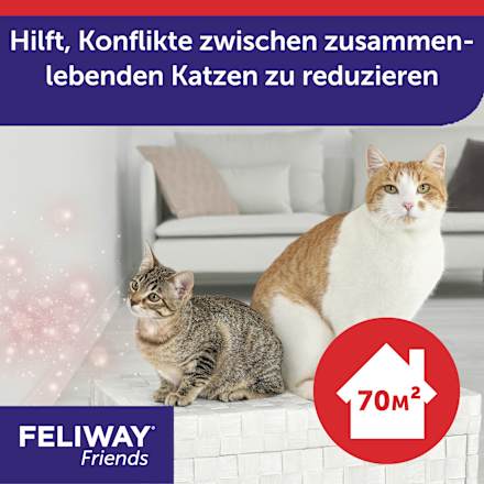 Nachfüllpack für Pheromonverdampfer "Friends" für Katzen (1 Stück), 48 ml