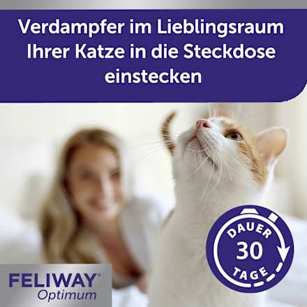 Navulverpakking voor feromoonverdamper "Optimum" voor katten (1 stuk), 48 ml