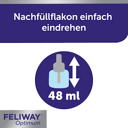 Navulverpakking voor feromoonverdamper "Optimum" voor katten (1 stuk), 48 ml