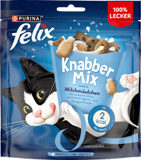 Kattensnoepjesmix melkmond, 120 g