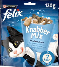 Kattensnoepjesmix melkmond, 120 g