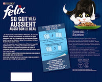 Nat kattenvoer, gemengde variatie met groenten in gelei, multipack (24 x 85 g), 2,04 kg