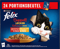 Nassfutter Katze, Geschmacksvielfalt vom Land in Gelee, Multipack (24x85 g), 2,04 kg