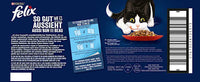 Nat kattenvoer, diverse smaken van het land met rundvlees, kip, eend en lam in gelei, multipack (44 x 85 g), 3,74 kg