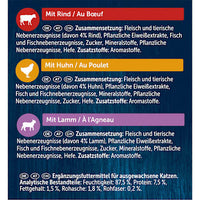 Nassfutter Katze mit Rind, Huhn & Lamm, Soup Original Multipack (6x48 g), 288 g Felix