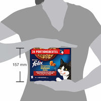 Nassfutter Katze, Sensations Gelée - Geschmacksvielfalt vom Land, Multipack (24x85 g), 2,04 kg