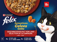 Nat kattenvoer Sensations Jelly Flavors from the Countryside Multipack (18x85 g), 1,53 kg