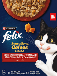 Nat kattenvoer Sensations Jelly Flavors from the Countryside Multipack (18x85 g), 1,53 kg