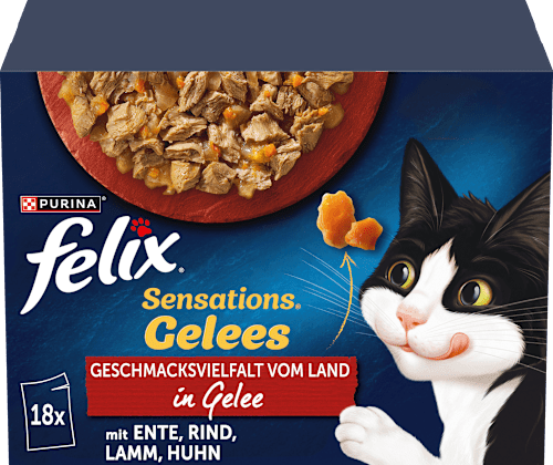Nat kattenvoer Sensations Jelly Flavors from the Countryside Multipack (18x85 g), 1,53 kg