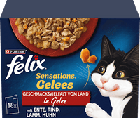 Nat kattenvoer Sensations Jelly Flavors from the Countryside Multipack (18x85 g), 1,53 kg
