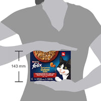 Nat kattenvoer Sensations Jelly Flavors from the Countryside Multipack (18x85 g), 1,53 kg