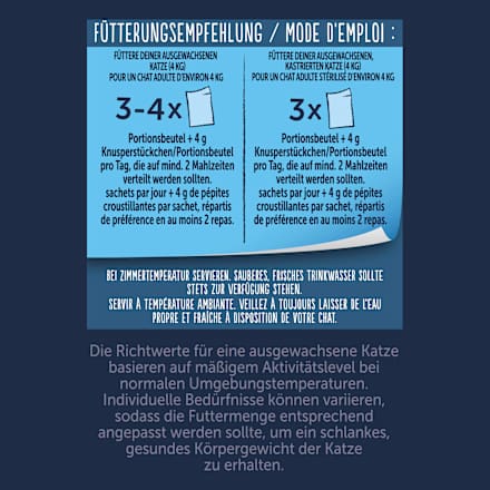 Nat kattenvoer, Crunchy Country Flavor Variety, Multipack (20x85g + 2x40g), 1,78 kg