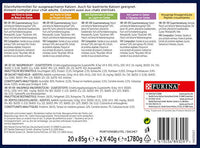 Nassfutter Katzen, Crunchy Geschmacksvielfalt vom Land, Multipack (20x85g + 2x40g), 1,78 kg